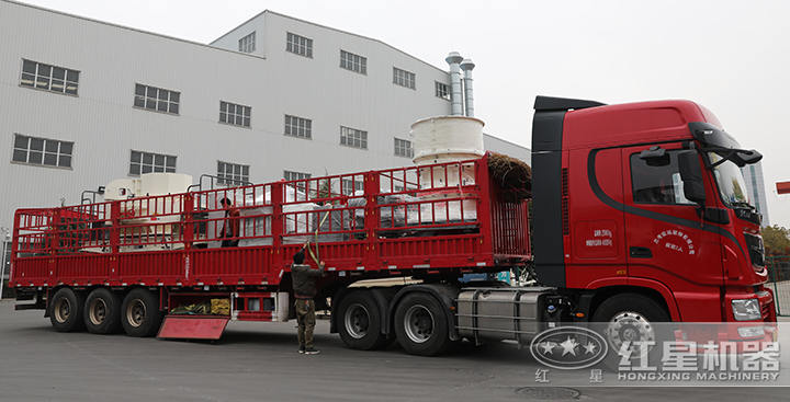 圓錐破碎機裝車、發(fā)貨